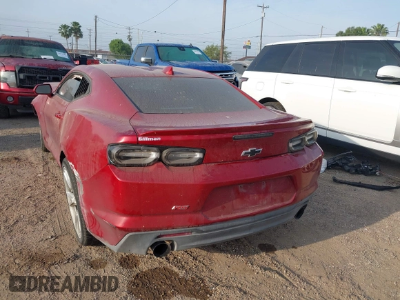 2019 Chevrolet Camaro 1LT with VIN 1G1FB1RS7K0128794, listed as a IAAI auction lot 41880625 with 115,888 mi miles. Bid and sale history available at carsss.com. Image 3.