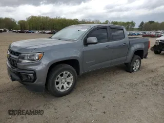 2021 Chevrolet Colorado 2WD LT с VIN 1GCGSCEN1M1258929, выставлен на аукционе Copart как лот 50758015 с пробегом 93 465 миль миль и Списание • Salvage title. История ставок и продаж доступна на DreamBid. Изображение 1.