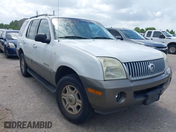 2002 Mercury Mountaineer z VIN 4M2ZU66E72ZJ21747, wystawiony jako IAAI lot #42656153 z przebiegiem 196 835 mil mil oraz . Historia ofert i sprzedaży dostępna na DreamBid. Obrazek 1.
