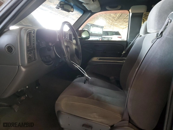 2006 Chevrolet Silverado 1500 LT2 with VIN 1GCEK19B46Z266751, listed as a Copart auction lot 50081755 with 260,634 mi miles and Salvage Title. Bid and sale history available at carsss.com. Image 7.