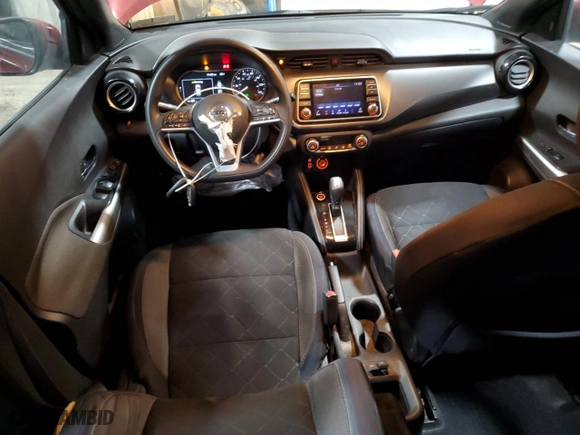2018 Nissan Kicks SV with VIN 3N1CP5CU5JL538186, listed as a Copart auction lot 50933475 with 122,066 mi miles and Salvage Title. Bid and sale history available at carsss.com. Image 8.