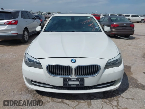 2013 BMW 5 Series 535i with VIN WBAFR7C56DC826143, listed as a IAAI auction lot 41970752 with 138,065 mi miles and . Bid and sale history available at DreamBid. Image 12.