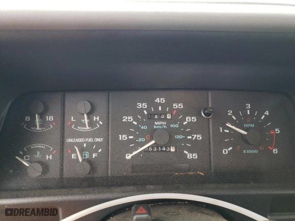 1993 Ford Ranger Splash with VIN 1FTCR14X6PTA57621, listed as a Copart auction lot 47386105 with 63,143 mi miles and Clean Title. Bid and sale history available at carsss.com. Image 9.