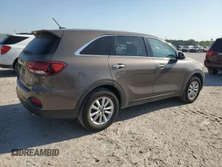 2019 Kia Sorento L with VIN 5XYPG4A39KG475377, listed as a Copart auction lot 52038745 with 95,613 mi miles and Clean Title. Bid and sale history available at DreamBid. Image 3.