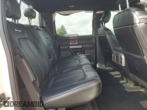 2017 Ford F-350 Platinum с VIN 1FT8W3BT1HEB72157, выставлен на аукционе Copart как лот 50434415 с пробегом 177 062 миль миль и Списание • Salvage title. История ставок и продаж доступна на DreamBid. Изображение 10.