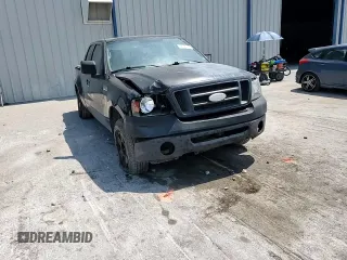 2006 Ford F-150 STX with VIN 1FTRX02WX6KB72599, listed as a Copart auction lot 58015195 with 260,572 mi miles and Salvage title. Bid and sale history available at DreamBid. Image 13.