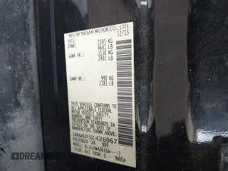 2016 Nissan Maxima SL with VIN 1N4AA6AP3GC426067, listed as a IAAI auction lot 41680265 with 102,450 mi miles and . Bid and sale history available at DreamBid. Image 9.