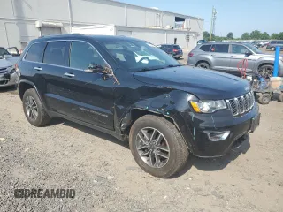 2019 Jeep Grand Cherokee Limited with VIN 1C4RJFBG5KC679881, listed as a Copart auction lot 62743025 with 67,687 mi miles and Salvage title. Bid and sale history available at DreamBid. Image 4.