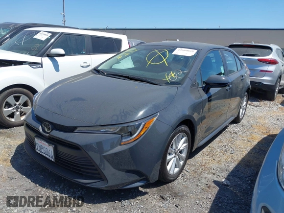 2024 Toyota Corolla LE with VIN 5YFB4MDE3RP195850, listed as a IAAI auction lot 42609039 with 3,061 mi miles and . Bid and sale history available at DreamBid. Image 23.