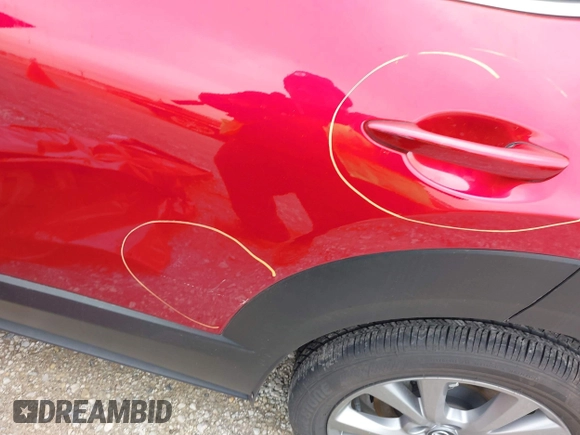 2023 Mazda CX-30 S Premium with VIN 3MVDMBDM3PM511402, listed as a IAAI auction lot 42180001 with 6,189 mi miles and . Bid and sale history available at DreamBid. Image 22.