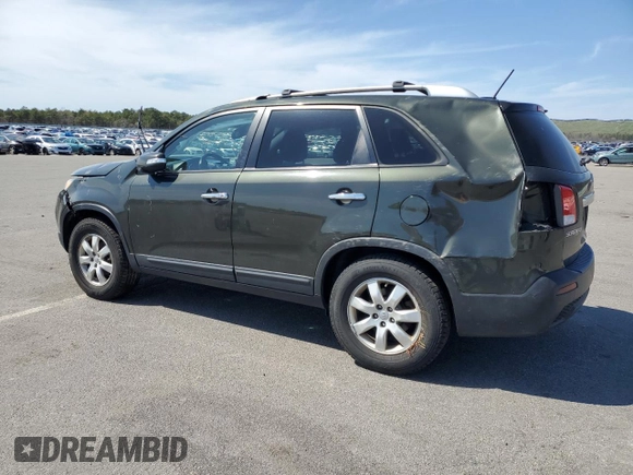 2012 Kia Sorento LX with VIN 5XYKT4A25CG300607, listed as a Copart auction lot 54939775 with 183,995 mi miles and Salvage Title. Bid and sale history available at carsss.com. Image 2.