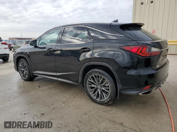 2021 Lexus RX with VIN 2T2YZMDA9MC268345, listed as a Copart auction lot 45377695 with 87,043 mi miles and Clean Title. Bid and sale history available at carsss.com. Image 2.