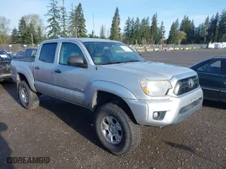 2013 Toyota Tacoma PreRunner with VIN 3TMJU4GN1DM142281, listed as a IAAI auction lot 42000229 with 108,835 mi miles. Bid and sale history available at carsss.com. Image 1.