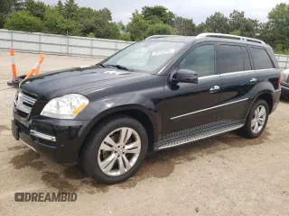 2012 Mercedes-Benz GL 450 z VIN 4JGBF7BE1CA783770, wystawiony jako Copart lot #58545995 z przebiegiem 113 435 mil mil oraz Szkoda całkowita • Salvage title. Historia ofert i sprzedaży dostępna na DreamBid. Obrazek 1.