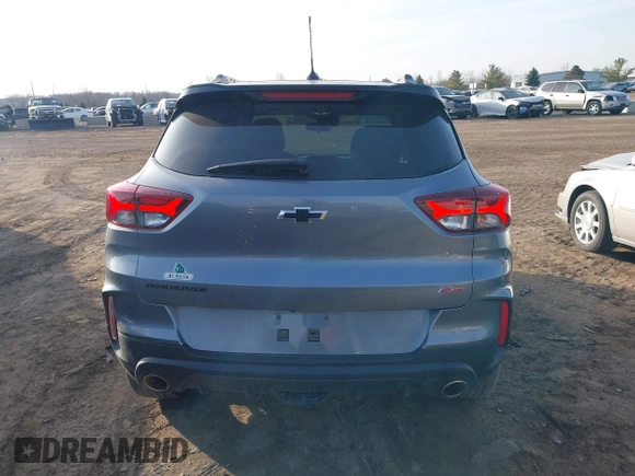 2022 Chevrolet TrailBlazer RS with VIN KL79MTSL0NB035652, listed as a IAAI auction lot 41791770 with 25,046 mi miles and . Bid and sale history available at DreamBid. Image 17.