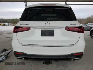2024 Mercedes-Benz GLS 580 z VIN 4JGFF8FE8RB215195, wystawiony jako Copart lot #86010634 z przebiegiem 10 675 mil mil oraz Szkoda całkowita • Salvage title. Historia ofert i sprzedaży dostępna na DreamBid. Obrazek 6.