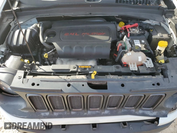 2018 Jeep Renegade Trailhawk with VIN ZACCJBCB1JPH13181, listed as a Copart auction lot 89193315 with 46,599 mi miles and Salvage Title. Bid and sale history available at carsss.com. Image 12.