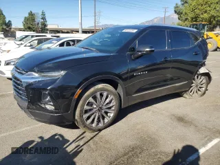 2022 Chevrolet Blazer Premier z VIN 3GNKBFRS4NS159072, wystawiony jako Copart lot #80122204 z przebiegiem 60 367 mil mil oraz Szkoda całkowita • Salvage title. Historia ofert i sprzedaży dostępna na DreamBid. Obrazek 1.