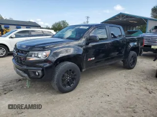 2021 Chevrolet Colorado 4WD Z71 with VIN 1GCGTDEN0M1168562, listed as a Copart auction lot 51282385 with 84,130 mi miles and Non repairable. Bid and sale history available at DreamBid. Image 1.
