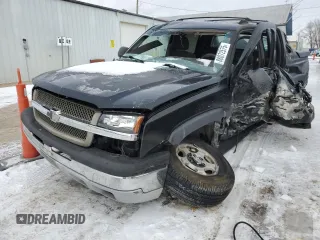 2004 Chevrolet Avalanche with VIN 3GNEC12T04G228552, listed as a Copart auction lot 88072575 with 0 mi miles and Salvage Title. Bid and sale history available at carsss.com. Image 1.