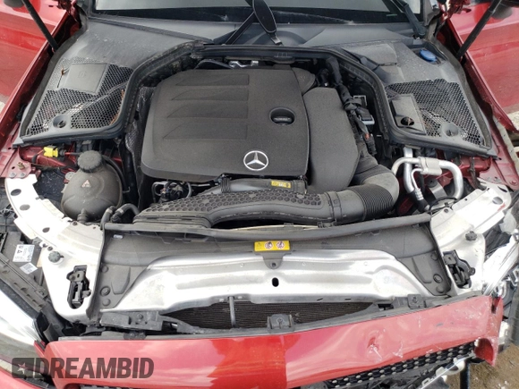 2019 Mercedes-Benz C 300 with VIN WDDWJ8DB2KF926164, listed as a Copart auction lot 58445335 with 58,228 mi miles and Non repairable. Bid and sale history available at DreamBid. Image 11.