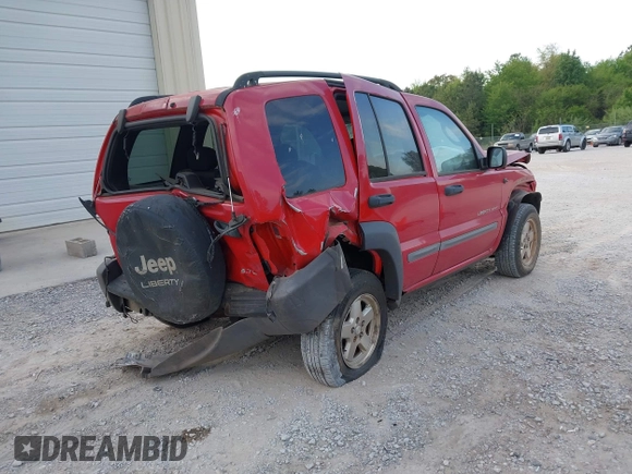2003 Jeep Liberty Sport with VIN 1J4GL48K73W553002, listed as a IAAI auction lot 42062428 with 64,243 mi miles and . Bid and sale history available at DreamBid. Image 4.