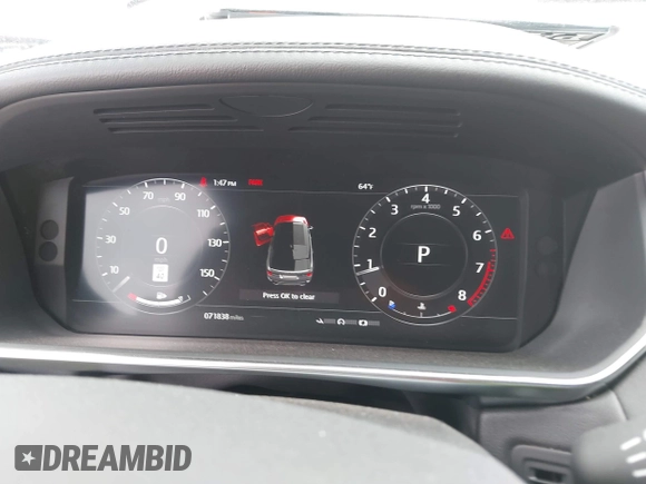 2020 Land Rover Range Rover Sport HSE z VIN SALWR2SU7LA878432, wystawiony jako IAAI lot #41473059 z przebiegiem 71 838 mil mil oraz . Historia ofert i sprzedaży dostępna na DreamBid. Obrazek 7.