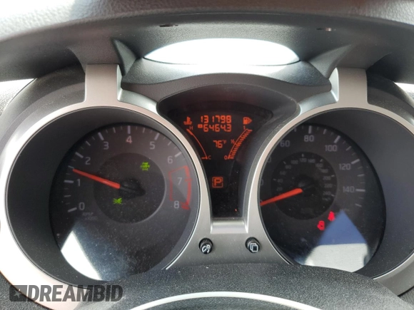 2013 Nissan Juke Nismo with VIN JN8AF5MV7DT222629, listed as a Copart auction lot 60471935 with 131,798 mi miles and Clean title. Bid and sale history available at DreamBid. Image 9.
