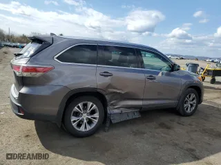 2014 Toyota Highlander XLE with VIN 5TDJKRFHXES061862, listed as a Copart auction lot 50298955 with 187,732 mi miles and Salvage Title. Bid and sale history available at carsss.com. Image 3.