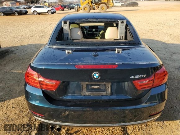 2016 BMW 4 Series 428i with VIN WBA3V7C57G5A28065, listed as a Copart auction lot 47091245 with 75,949 mi miles and Salvage title. Bid and sale history available at DreamBid. Image 6.