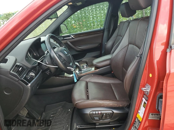 2015 BMW X4 xDrive28i with VIN 5UXXW3C57F0M87615, listed as a Copart auction lot 45138994 with 101,400 mi miles. Bid and sale history available at carsss.com. Image 7.