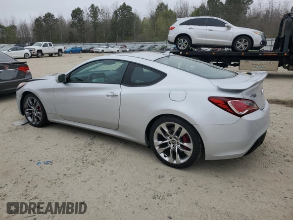 2016 Hyundai Genesis Coupe R-Spec with VIN KMHHU6KJ3GU132264, listed as a Copart auction lot 48354714 with 17,245 mi miles and Salvage title. Bid and sale history available at DreamBid. Image 2.