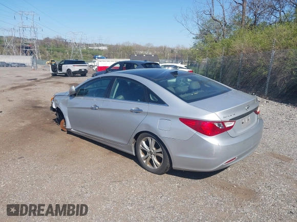 2012 Hyundai Sonata Limited z VIN 5NPEC4AC2CH469899, wystawiony jako IAAI lot #42008219 z przebiegiem 167 679 mil mil oraz . Historia ofert i sprzedaży dostępna na DreamBid. Obrazek 3.
