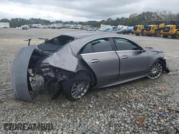 2023 Mercedes-Benz CLA 250 with VIN W1K5J4GB5PN353855, listed as a Copart auction lot 78482194 with Not Provided miles and Non Repairable. Bid and sale history available at DreamBid. Image 3.
