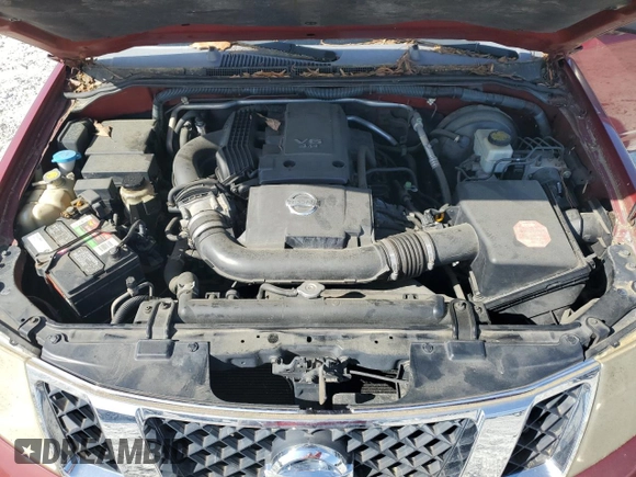 2008 Nissan Pathfinder SE with VIN 5N1AR18U78C646262, listed as a Copart auction lot 52702595 with 140,425 mi miles and Clean Title. Bid and sale history available at carsss.com. Image 12.