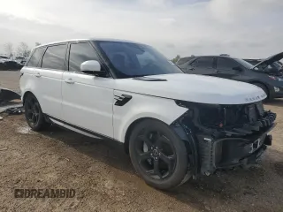 2019 Land Rover Range Rover Sport HSE with VIN SALWR2RV8KA837370, listed as a Copart auction lot 53947125 with 78,688 mi miles and Salvage title. Bid and sale history available at DreamBid. Image 4.