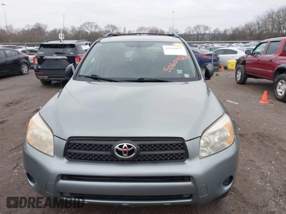 2007 Toyota RAV4 with VIN JTMZD33V475060428, listed as a IAAI auction lot 41565817 with Not Provided miles. Bid and sale history available at carsss.com. Image 6.