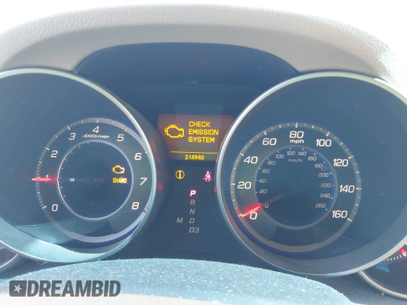 2007 Acura MDX Technology with VIN 2HNYD28407H516837, listed as a IAAI auction lot 42141237 with 214,940 mi miles and . Bid and sale history available at DreamBid. Image 7.