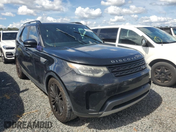 2017 Land Rover Discovery HSE with VIN SALRRBBK6HA013647, listed as a Copart auction lot 74605744 with Not Provided miles and Salvage Title. Bid and sale history available at carsss.com. Image 4.