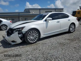 2014 Lexus LS 460 with VIN JTHCL5EF5E5022213, listed as a Copart auction lot 55564585 with 176,053 mi miles and Clean title. Bid and sale history available at DreamBid. Image 1.