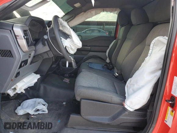 2022 Ford F-150 XL with VIN 1FTMF1C57NKE36174, listed as a Copart auction lot 82995384 with Not provided miles and Non repairable. Bid and sale history available at DreamBid. Image 7.