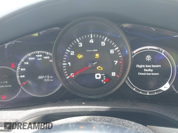 2020 Porsche Cayenne z VIN WP1AA2AYXLDA02335, wystawiony jako IAAI lot #42274256 z przebiegiem 69 113 mil mil oraz . Historia ofert i sprzedaży dostępna na DreamBid. Obrazek 7.
