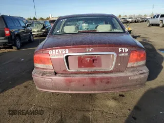 2005 Hyundai Sonata GL with VIN KMHWF25S25A131040, listed as a Copart auction lot 86025844 with 223,800 mi miles and Non Repairable. Bid and sale history available at carsss.com. Image 6.