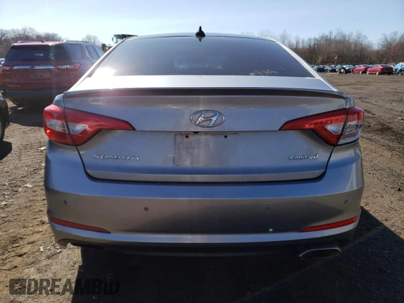 2016 Hyundai Sonata Sport with VIN 5NPE34AF1GH341346, listed as a Copart auction lot 50891895 with 120,180 mi miles and Salvage Title. Bid and sale history available at DreamBid. Image 6.