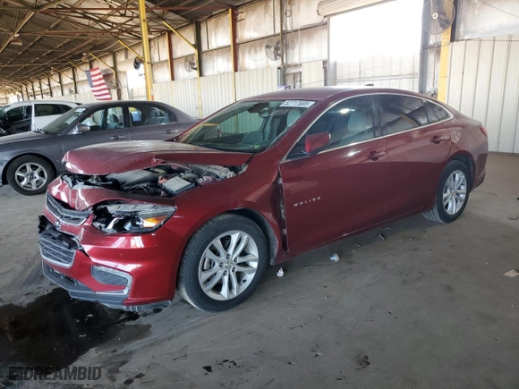 2017 Chevrolet Malibu LT with VIN 1G1ZE5ST9HF162658, listed as a Copart auction lot 52717685 with 86,876 mi miles and Salvage Title. Bid and sale history available at carsss.com. Image 1.