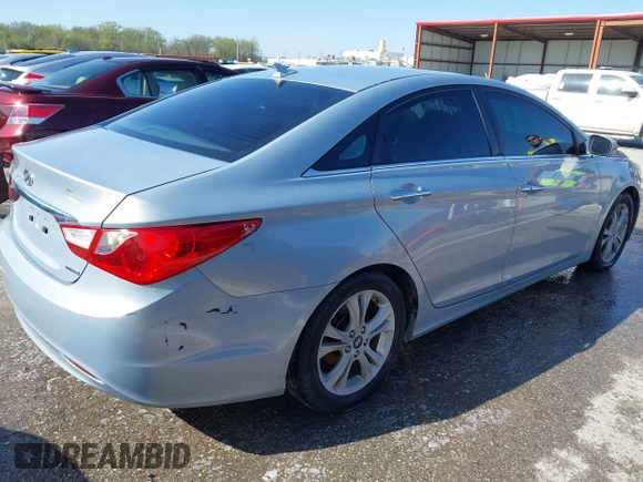 2011 Hyundai Sonata Limited with VIN 5NPEC4AC6BH073621, listed as a IAAI auction lot 41980752 with 160,911 mi miles and . Bid and sale history available at DreamBid. Image 4.