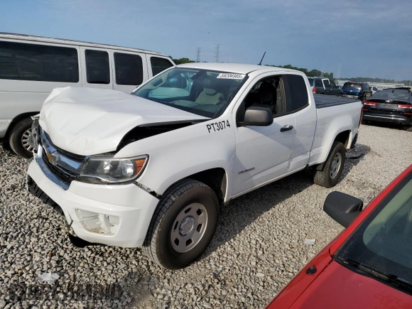 2017 Chevrolet Colorado 2WD WT with VIN 1GCHSBEA8H1163074, listed as a Copart auction lot 59206985 with 116,808 mi miles and Salvage title. Bid and sale history available at DreamBid. Image 1.