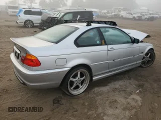2000 BMW 3 Series 323Ci with VIN WBABM3346YJN65398, listed as a Copart auction lot 84015384 with Not Provided miles and Non Repairable. Bid and sale history available at DreamBid. Image 3.