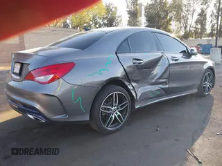 2018 Mercedes-Benz CLA 250 with VIN WDDSJ4EB0JN695467, listed as a IAAI auction lot 42024593 with 59,622 mi miles and . Bid and sale history available at DreamBid. Image 6.
