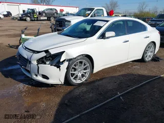 2011 Nissan Maxima 3.5 SV w/Sport Pkg with VIN 1N4AA5AP9BC869360, listed as a IAAI auction lot 41977873 with 122,837 mi miles. Bid and sale history available at carsss.com. Image 18.
